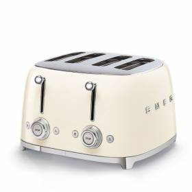 Grille-pain Toaster 4 tranches SMEG -TSF03CREU