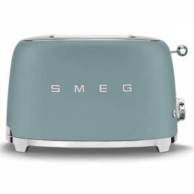 Grille-pain Toaster 2 tranches Vert émeraude - Années 50 - SMEG - TSF01EGMEU