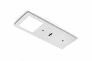 LED, Tablette lumineuse Spot LED 5W à poser coloris Aluminium avec interrupteur ZE0077005 LUISINA