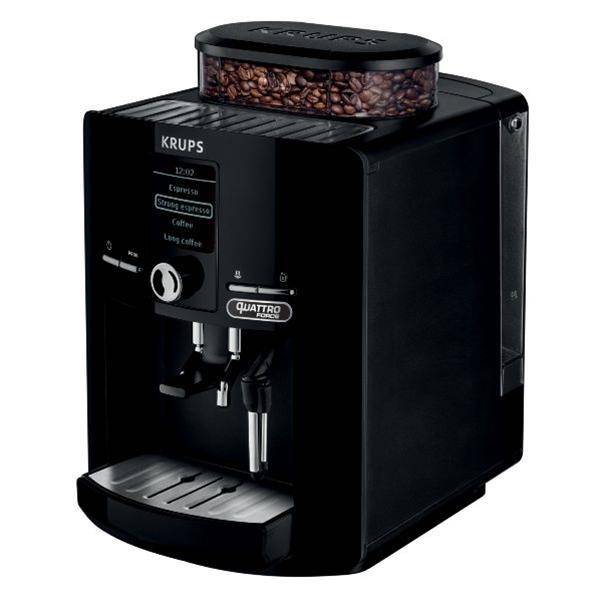 Machine à café Avec broyeur ROBOT CAFE FULL AUTO 4 RECETTES PROG LCD 15BARS BROYEUR METAL 250GR 1,7