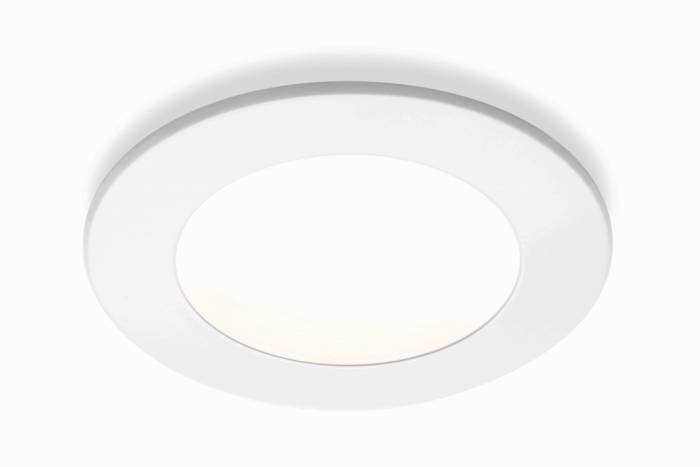 Spot LED 3W à encastrer coloris Blanc mat ZE1067086