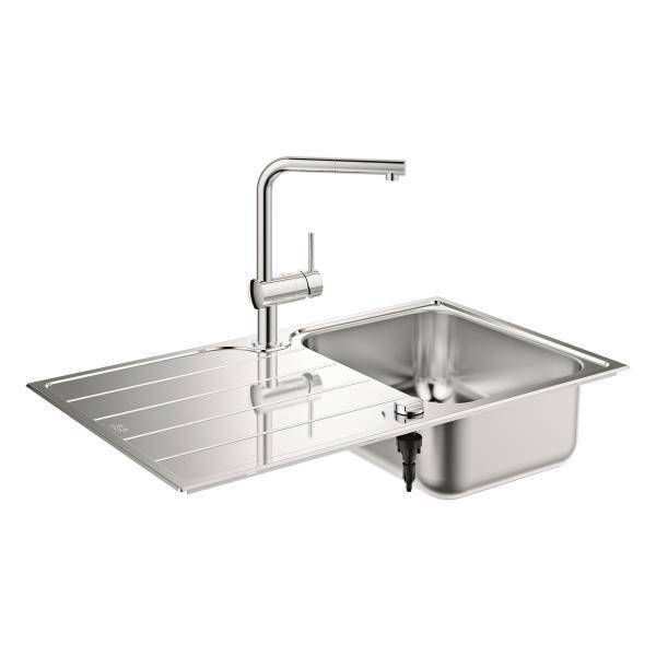 Pack évier + mitigeur encastrable GROHE - 31573SD1