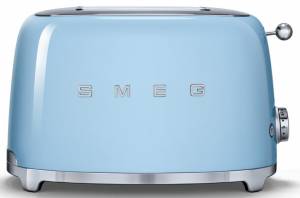Grille-pain Toaster 2 tranches SMEG - TSF01PBEU