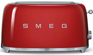 Grille-pain Grille pain 4 tranches - SMEG TSF02RDEU
