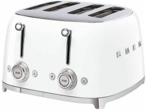 Grille-pain Toaster 4 tranches SMEG - TSF03WHEU