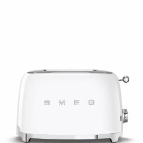 Grille-pain Toaster 2 tranches SMEG - TSF01WHEU