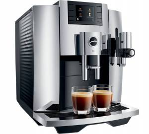 Machine à café automatique Machine à café Expresso avec broyeur JURA - 15363 E8 Chrome