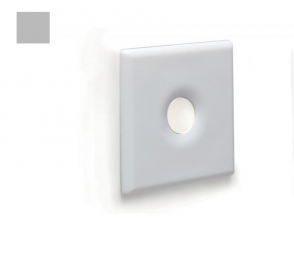 Prises et interrupteurs Interrupteur tactile et dimmable coloris Aluminium ZEN ONLY 005 LUISINA