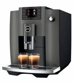 Machine à café automatique Machine à café Expresso avec broyeur JURA - 15439 E6 Dark Inox EC