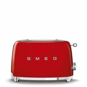 Grille-pain Toaster 2 tranches SMEG - TSF01RDEU