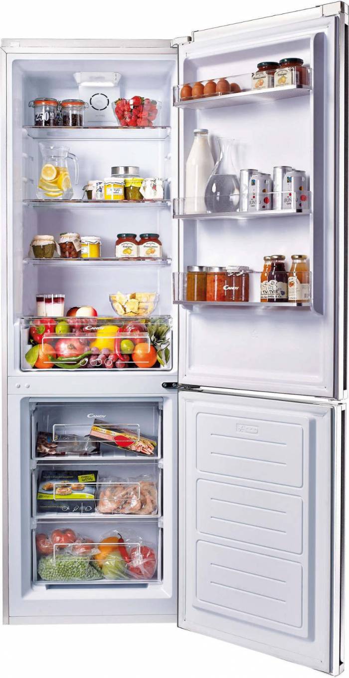 Réfrigérateur combiné CANDY - CCBS6182WHV/1N