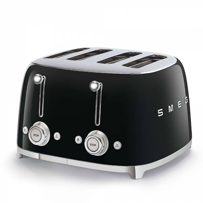 Grille-pain Toaster 4 tranches SMEG - TSF03BLEU
