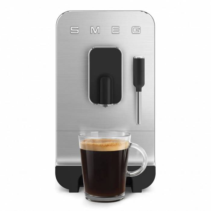 Machine à café automatique Expresso automatique avec broyeur SMEG - BCC02BLMEU