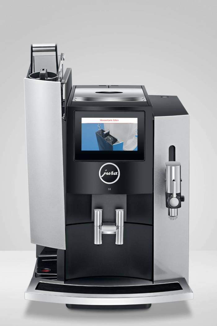 Machine à café automatique Machine à café à grain JURA S8 Moonlight Silver - 15382