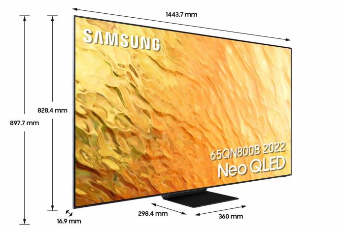 Téléviseur écran 8K NEO QLED SAMSUNG - QE65QN800BTXXC