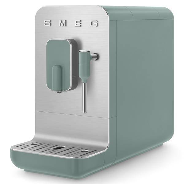 Machine à café automatique Expresso automatique avec broyeur Emeraude - Années 50 SMEG - BCC02EGMEU
