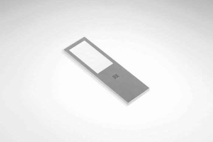 LED, Tablette lumineuse Kit surface - 3 spots à poser coloris Aluminium + câblage + convertisseur ZE0173075 LUISINA